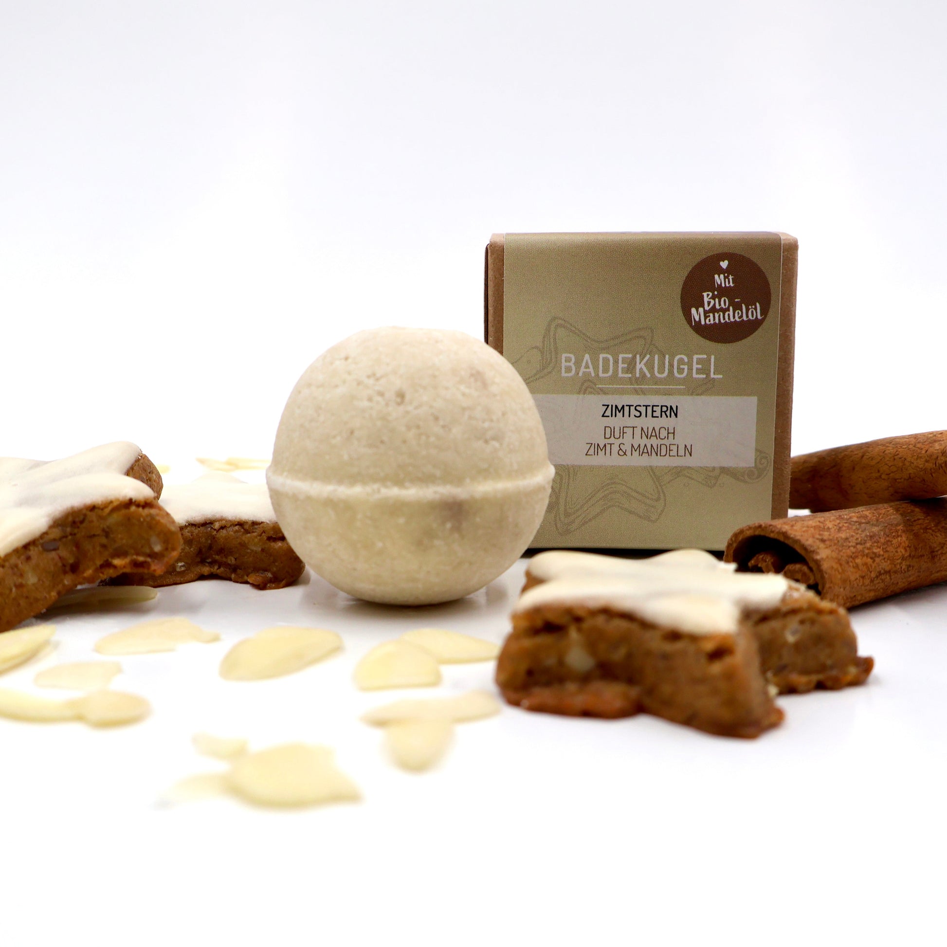 Badekugel Zimtstern - Limited Edition - ponyhütchen