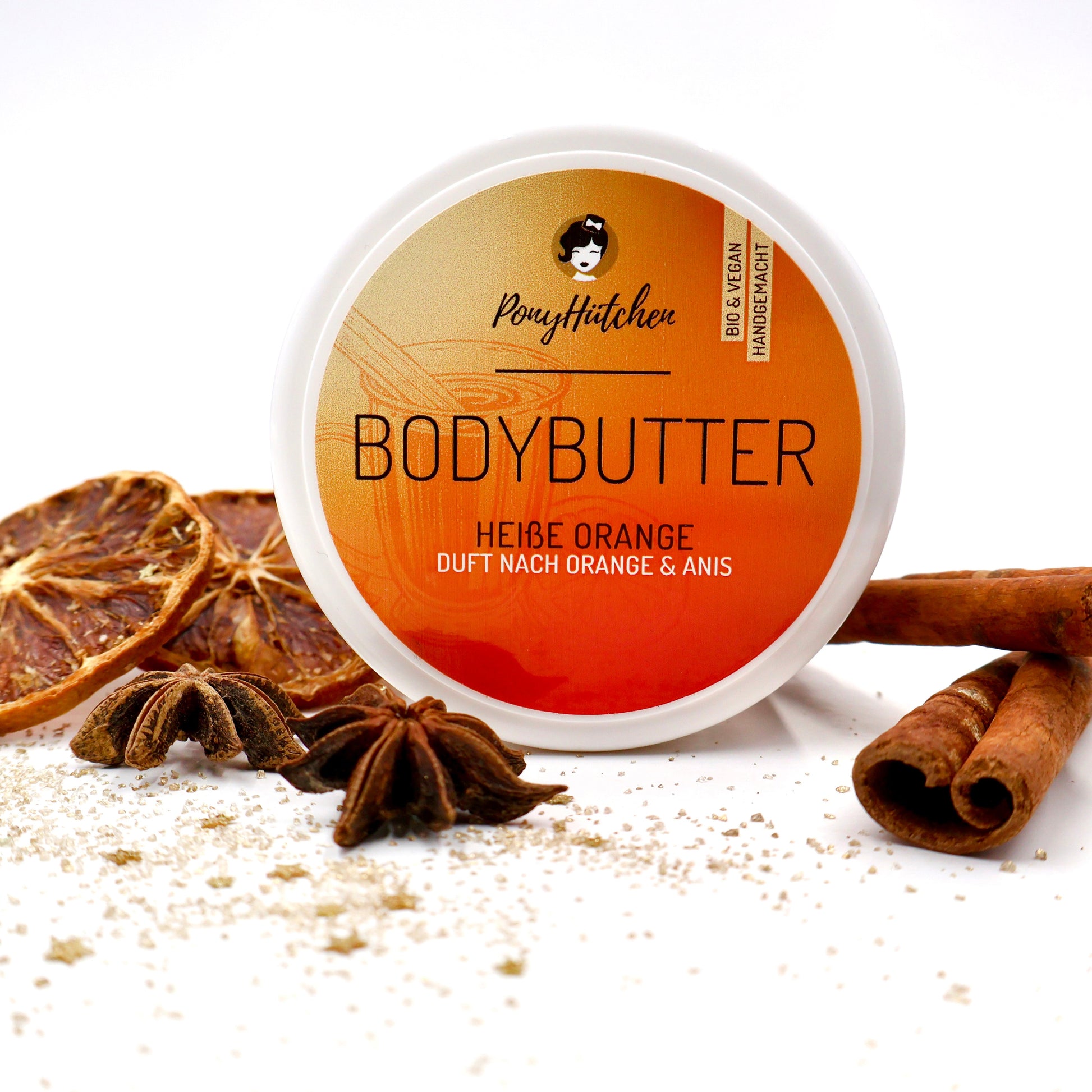 Bodybutter Heiße Orange - Limited Edition - ponyhütchen