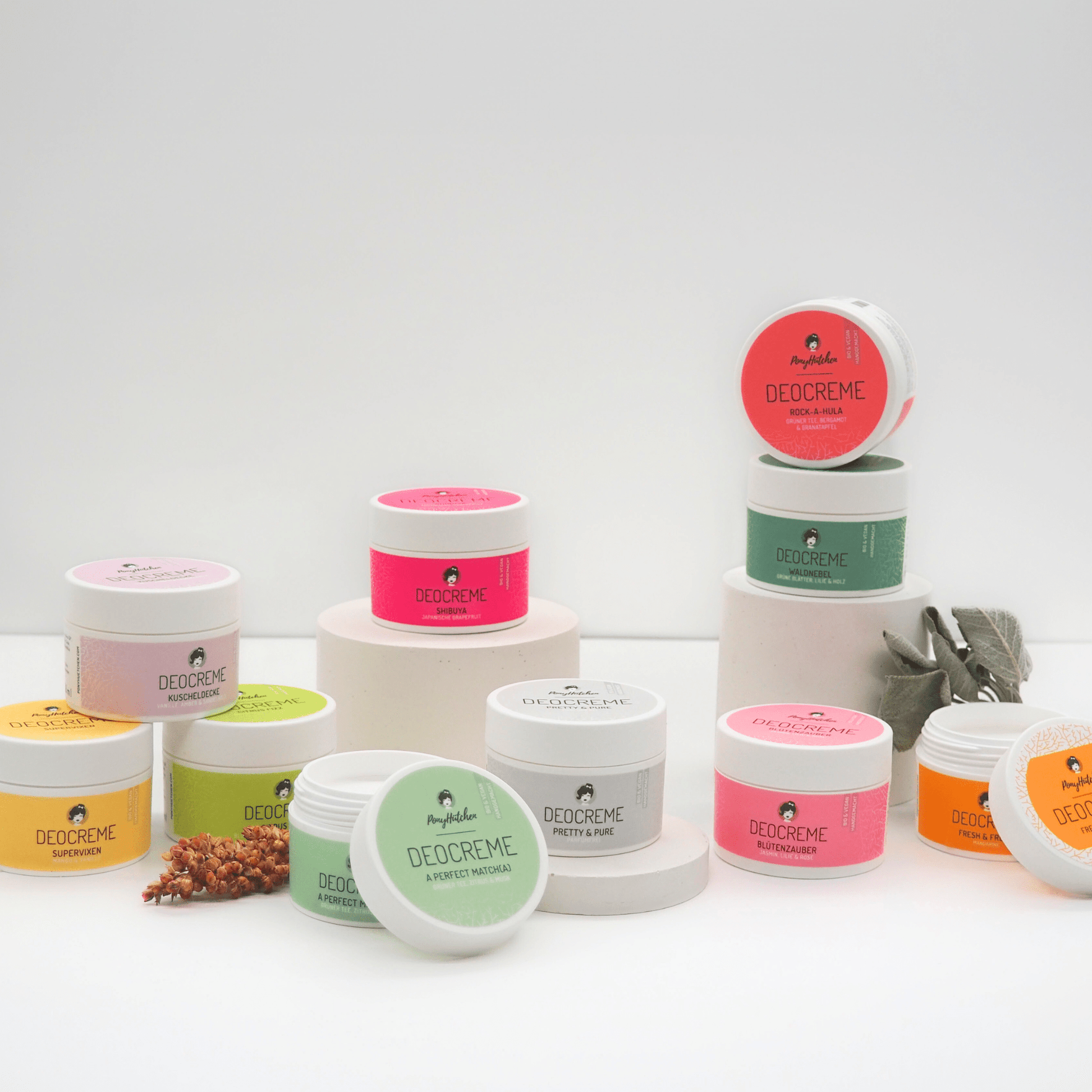 Deocreme - verschiedene Sorten - A Perfect Match(a) - grüner Tee, Zitrus - ponyhütchen