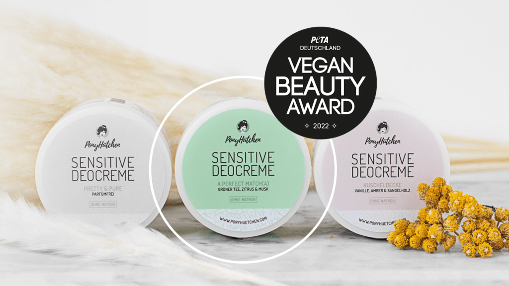 PETA Vegan Beauty Award für PonyHütchen! - PonyHütchen