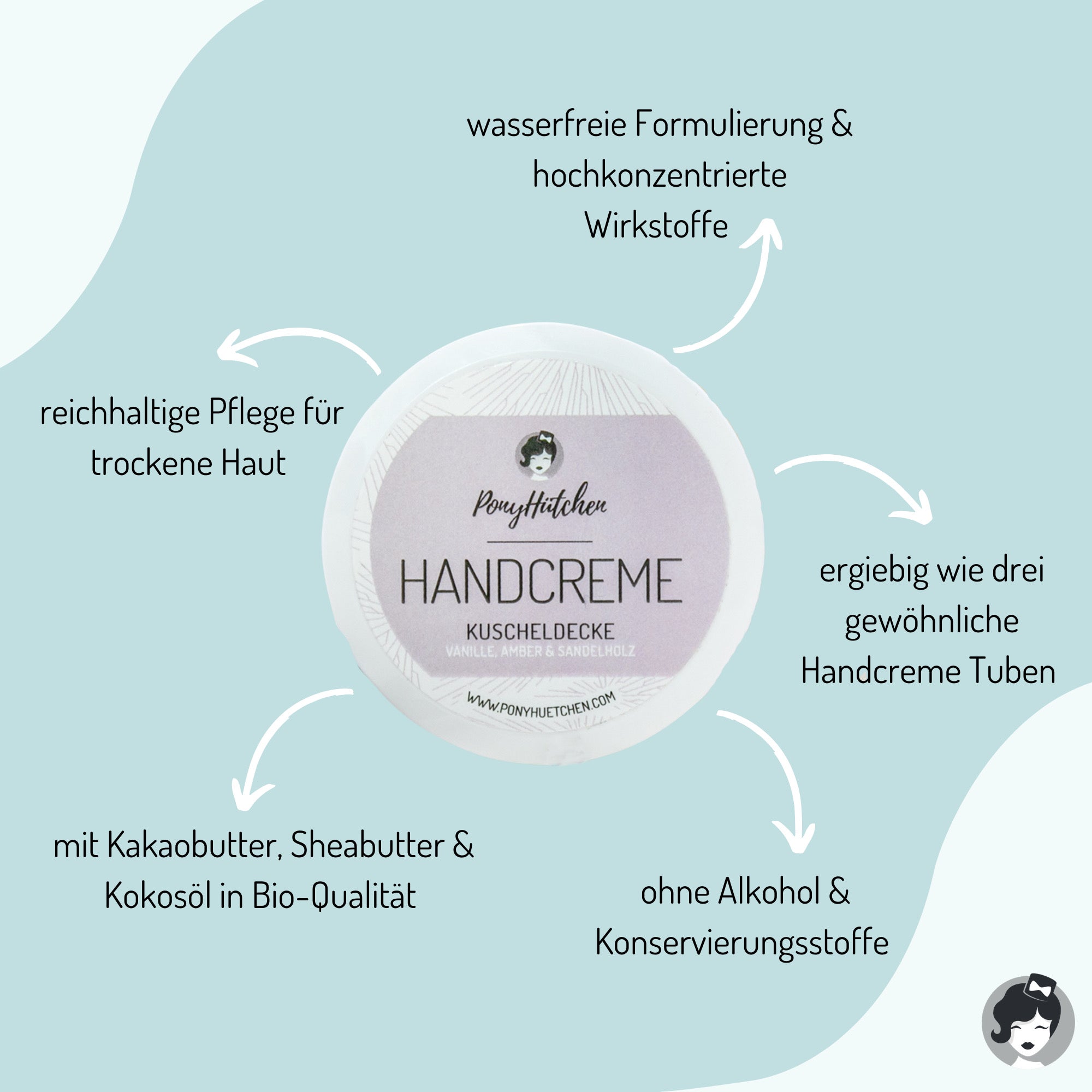 Feste Handcreme Kuscheldecke