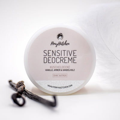 SENSITIVE Kuscheldecke - Vanille, Amber & Sandelholz - ohne Natron