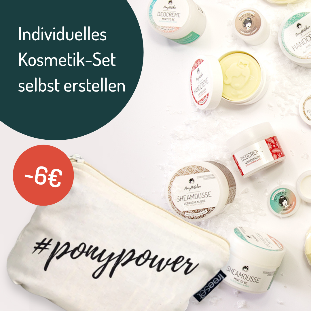 Eigene Kosmetiktasche füllen