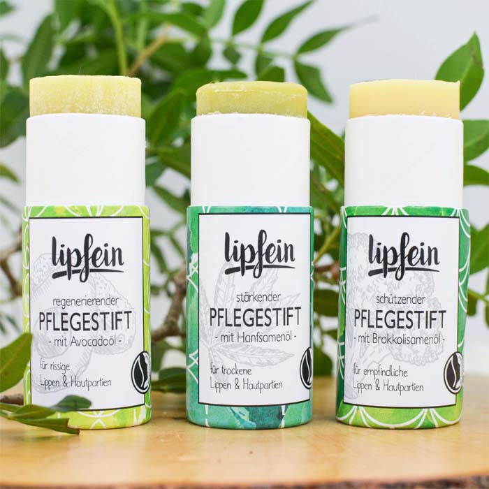 Lipfein Regenerierender Pflegestift mit Hanfsamenöl