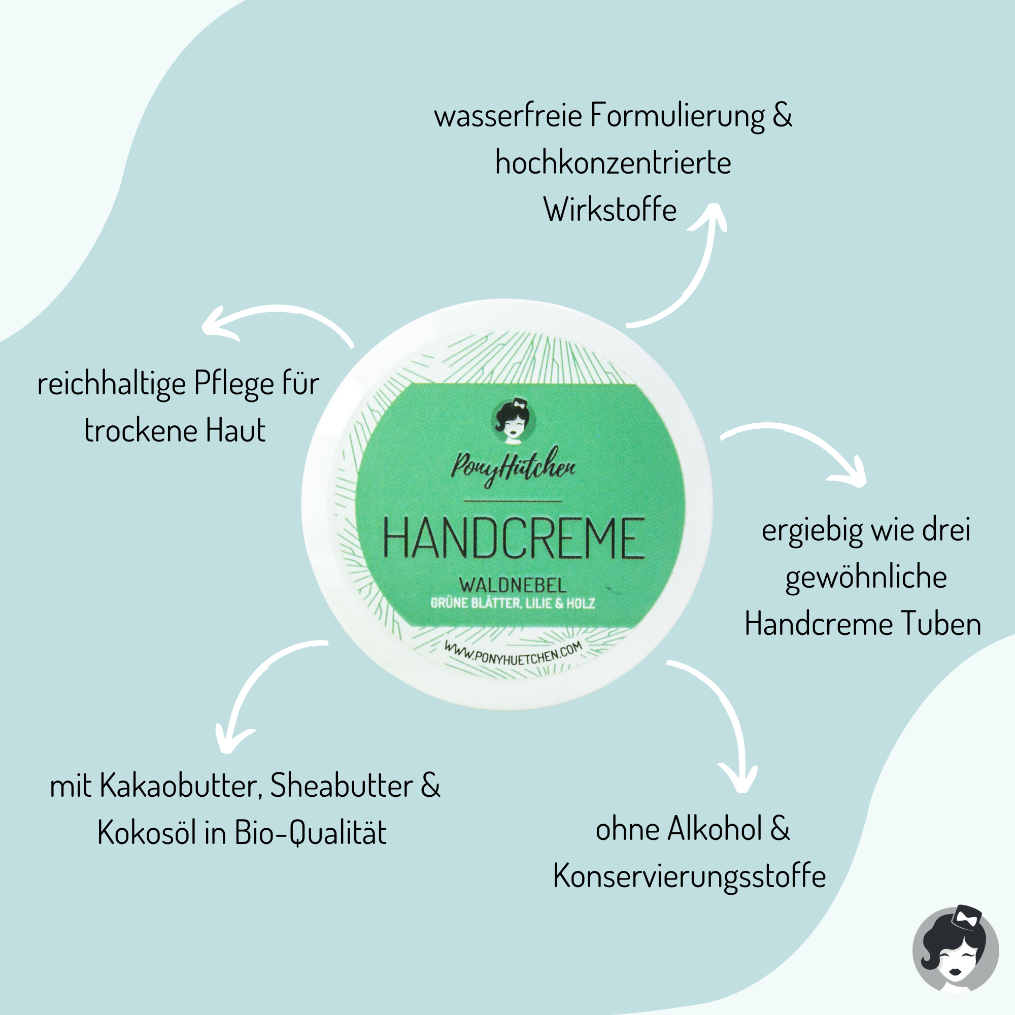 Feste Handcreme Waldnebel
