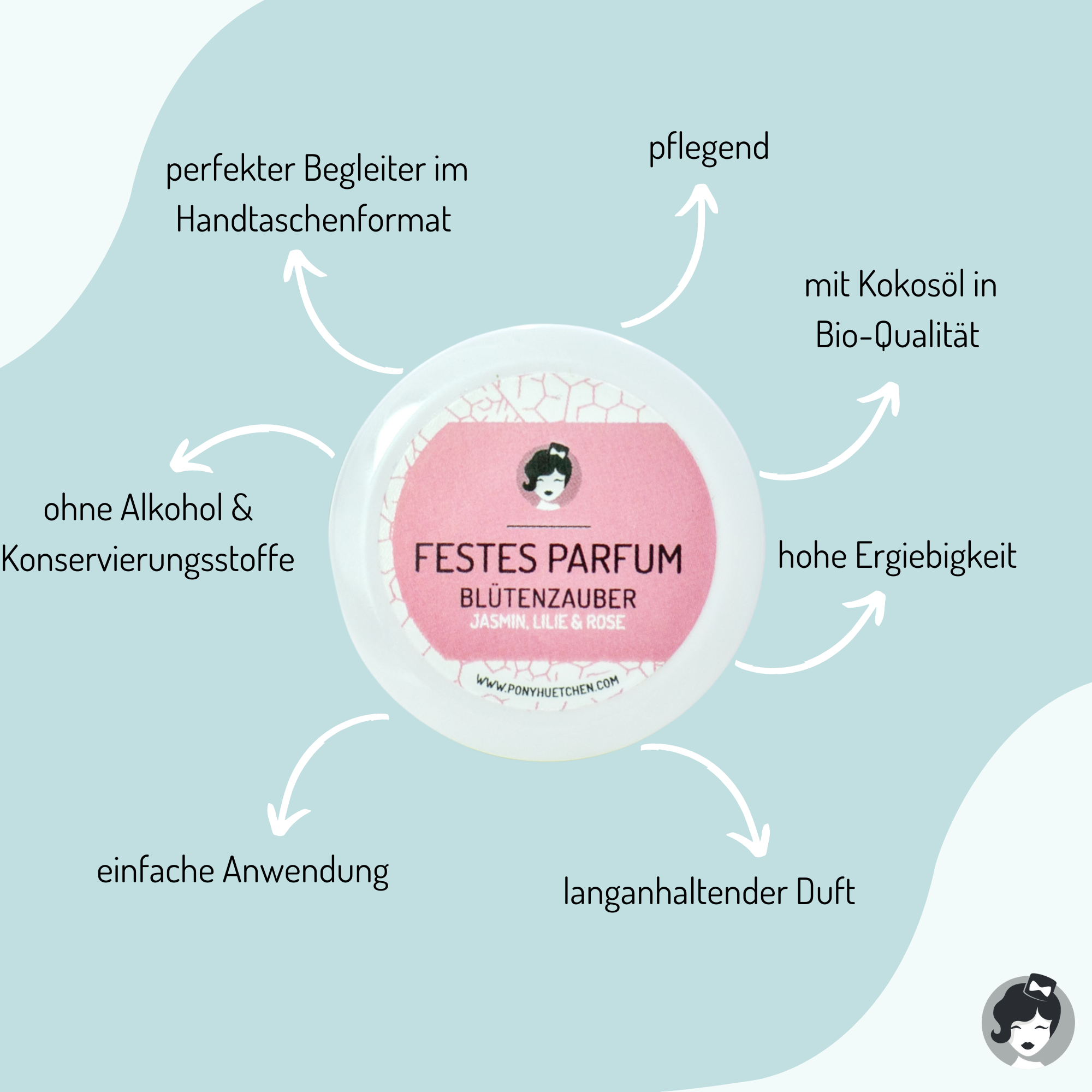 Festes Parfum Blütenzauber