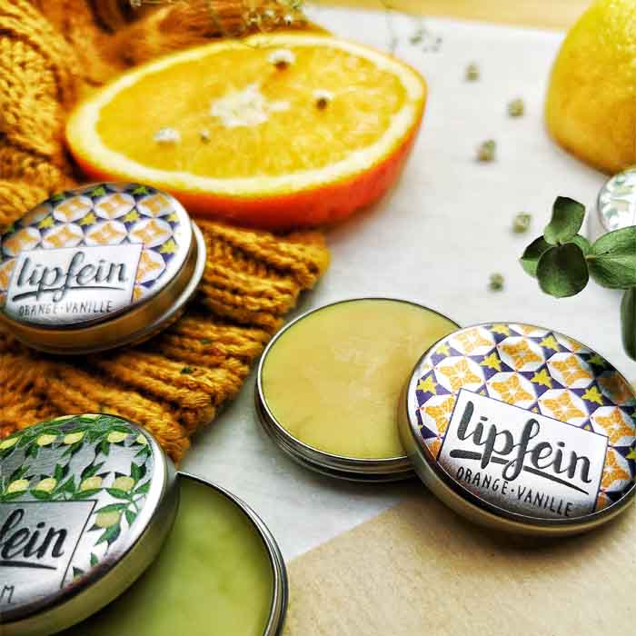 Lipfein Lippenbalsam Orange-Vanille