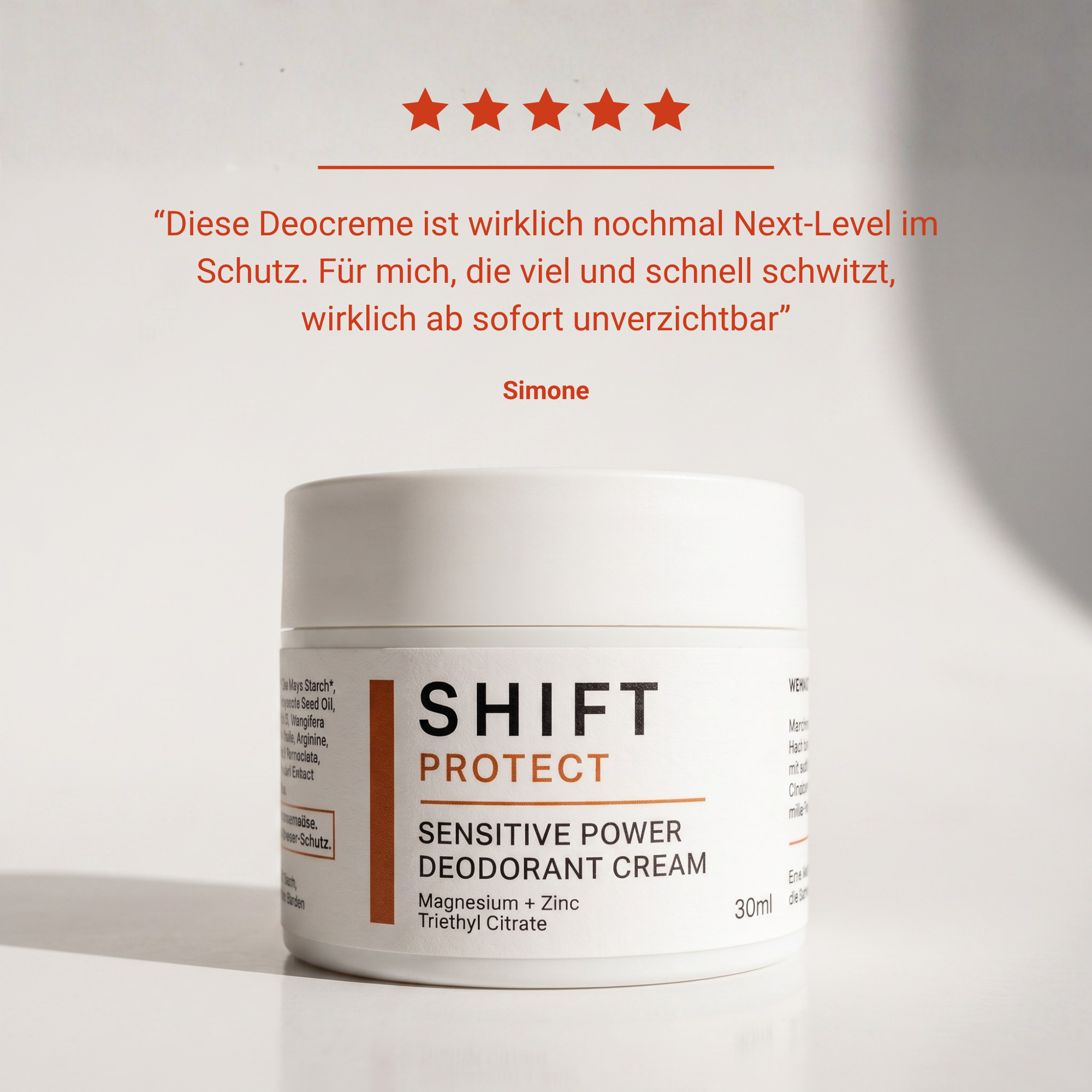 SHIFT PROTECT - POWER DEODORANT CREME