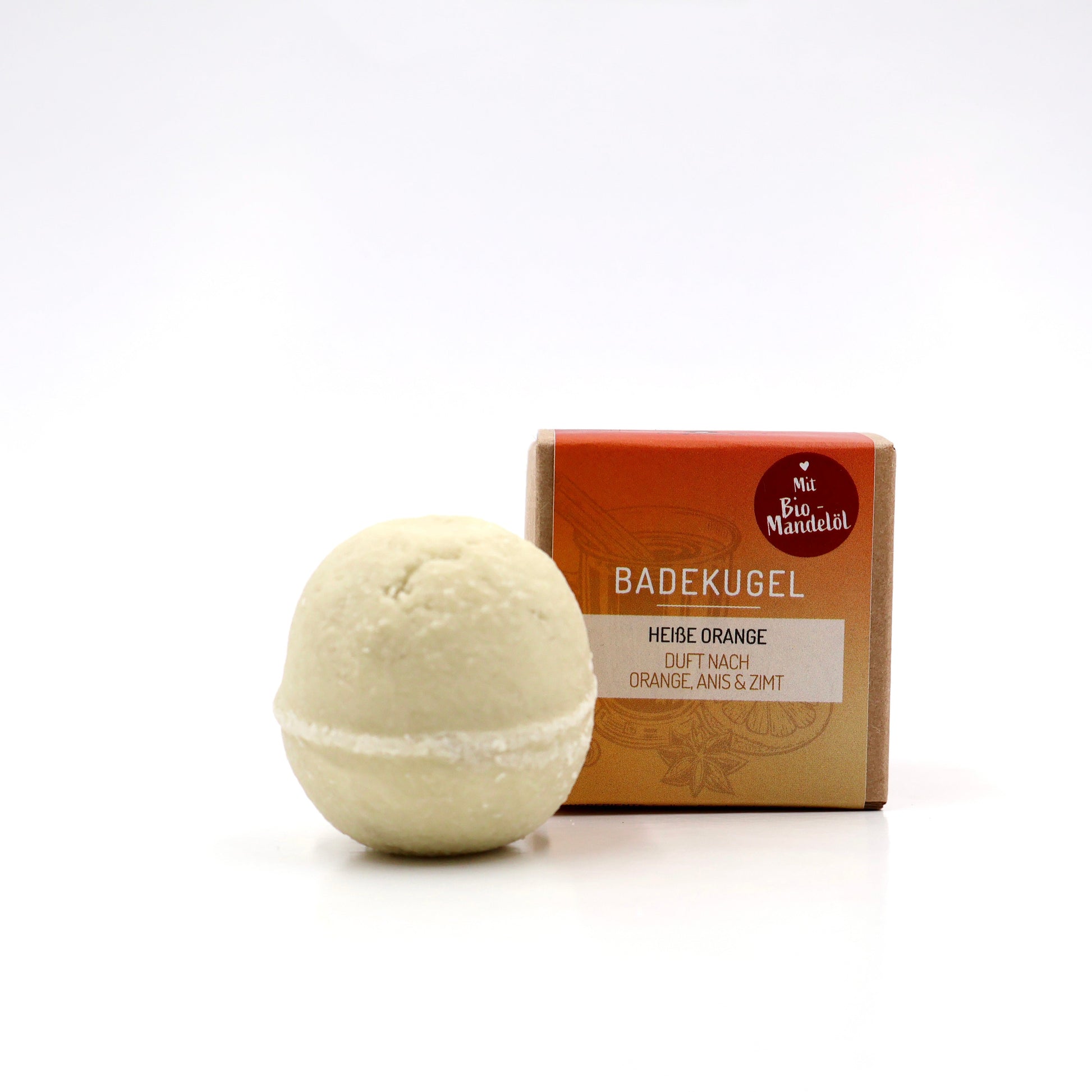 Badekugel Heiße Orange - Limited Edition - ponyhütchen