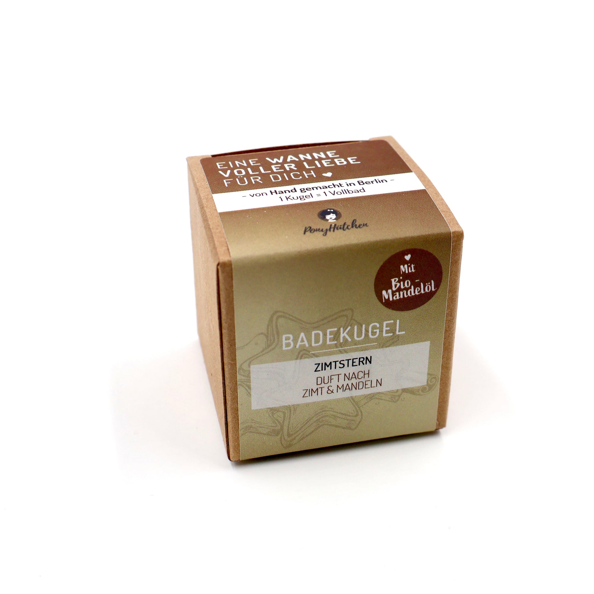 Badekugel Zimtstern - Limited Edition - ponyhütchen