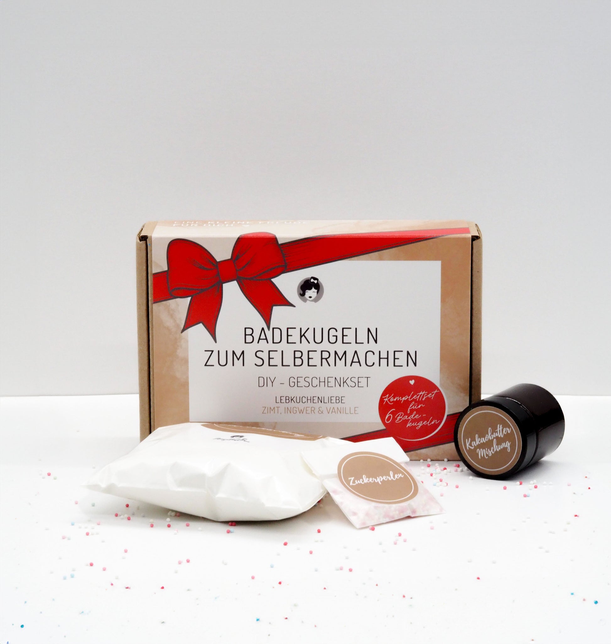 Badekugeln DIY - Set Lebkuchenliebe - SALE - ponyhütchen