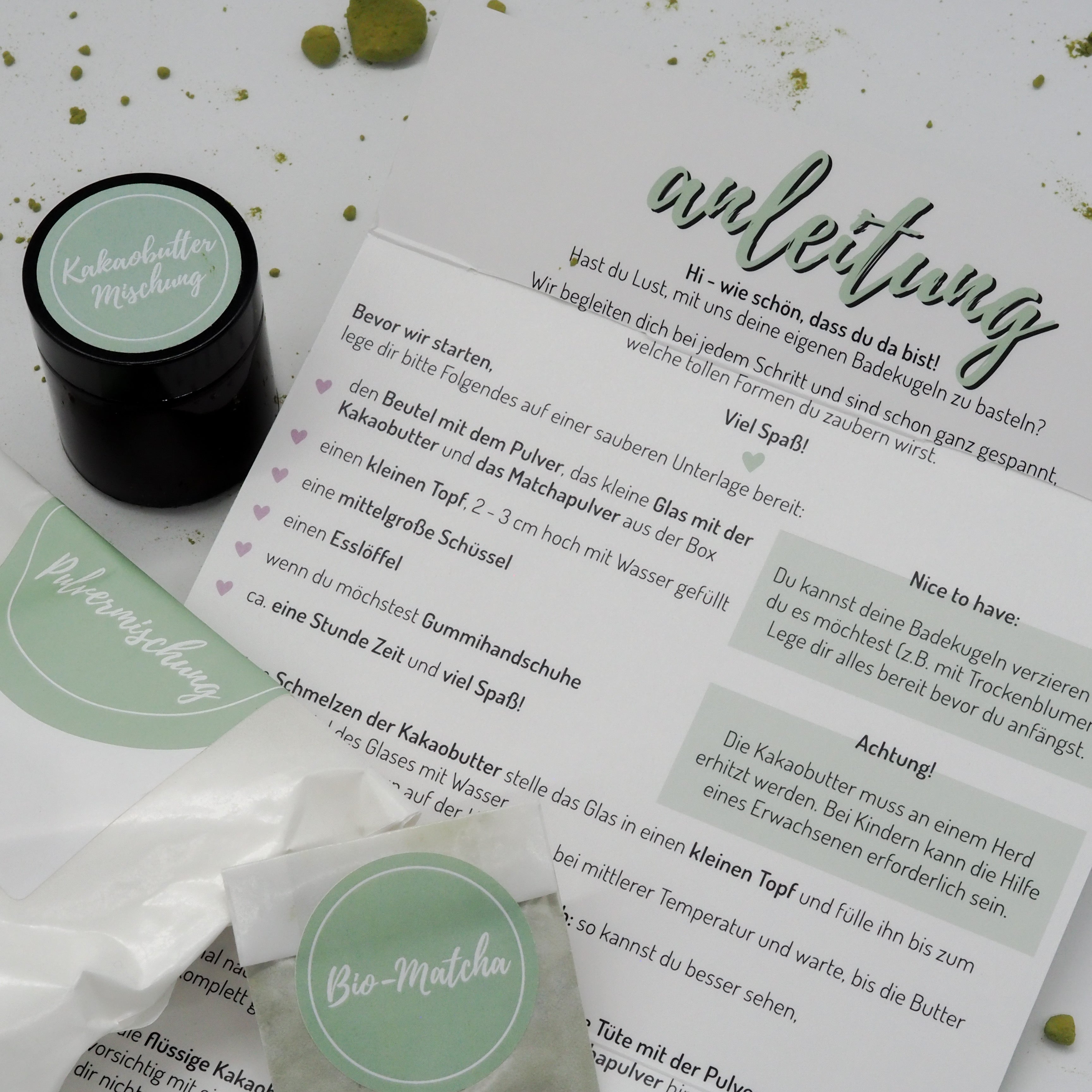 Badekugeln DIY - Set - A Perfect Match(a) - ponyhütchen