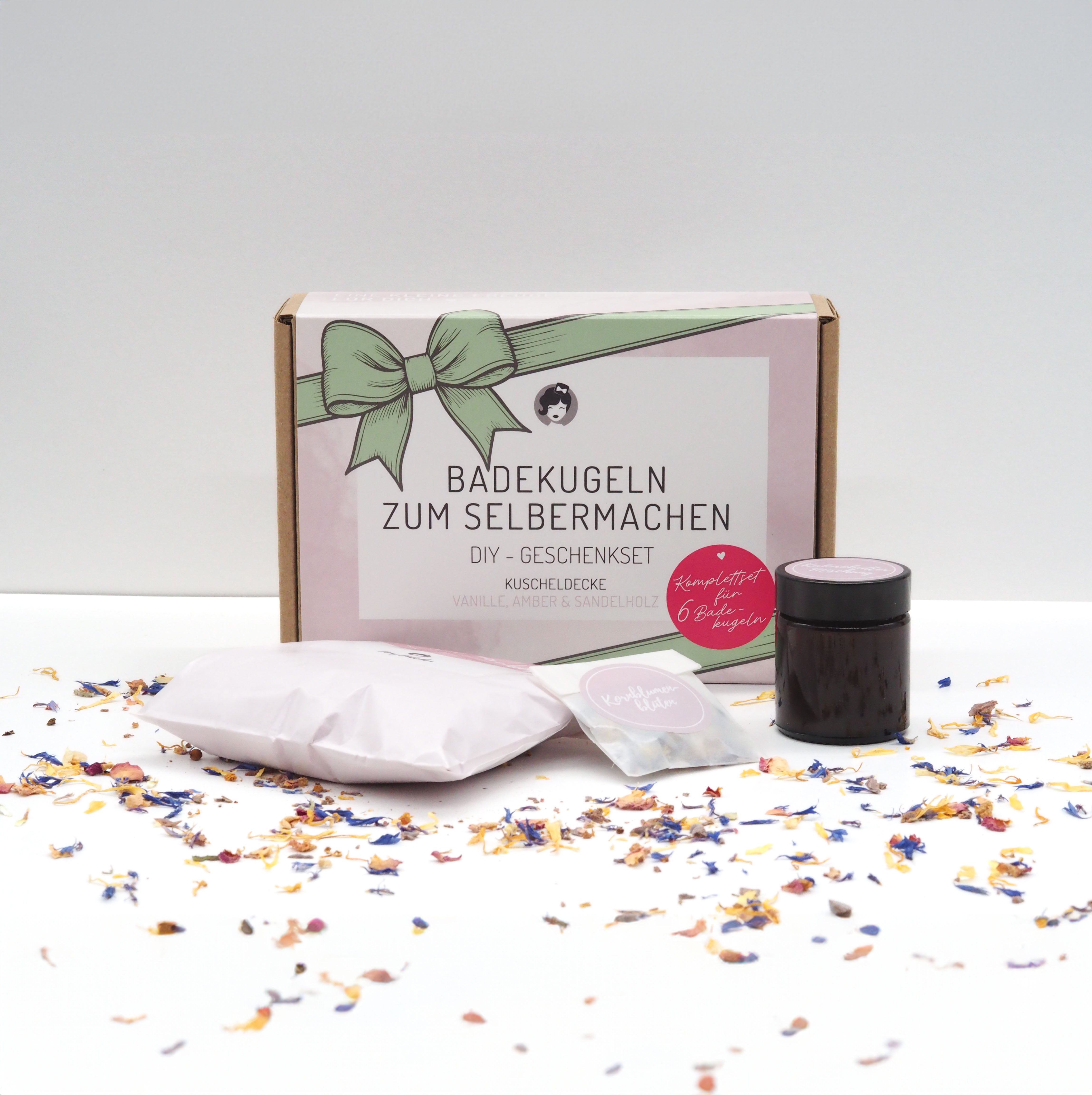 Badekugeln DIY - Set - Kuscheldecke - ponyhütchen