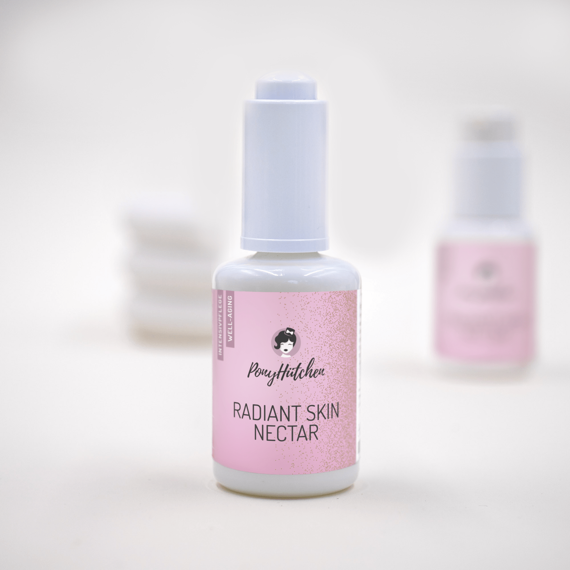 Bakuchiol Serum "Radiant Skin Nectar" mit Pipette - ponyhütchen