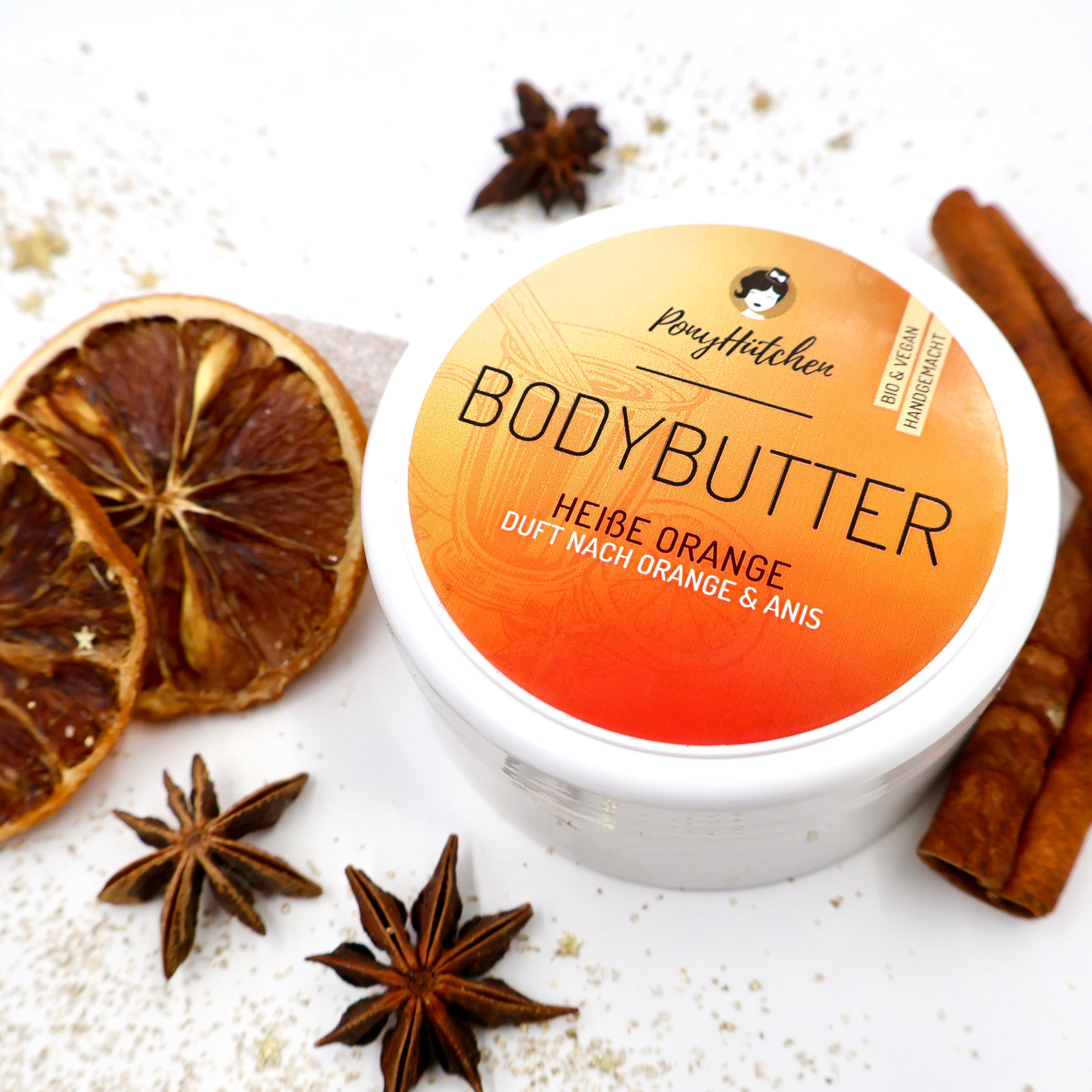 Bodybutter Heiße Orange - Limited Edition - ponyhütchen