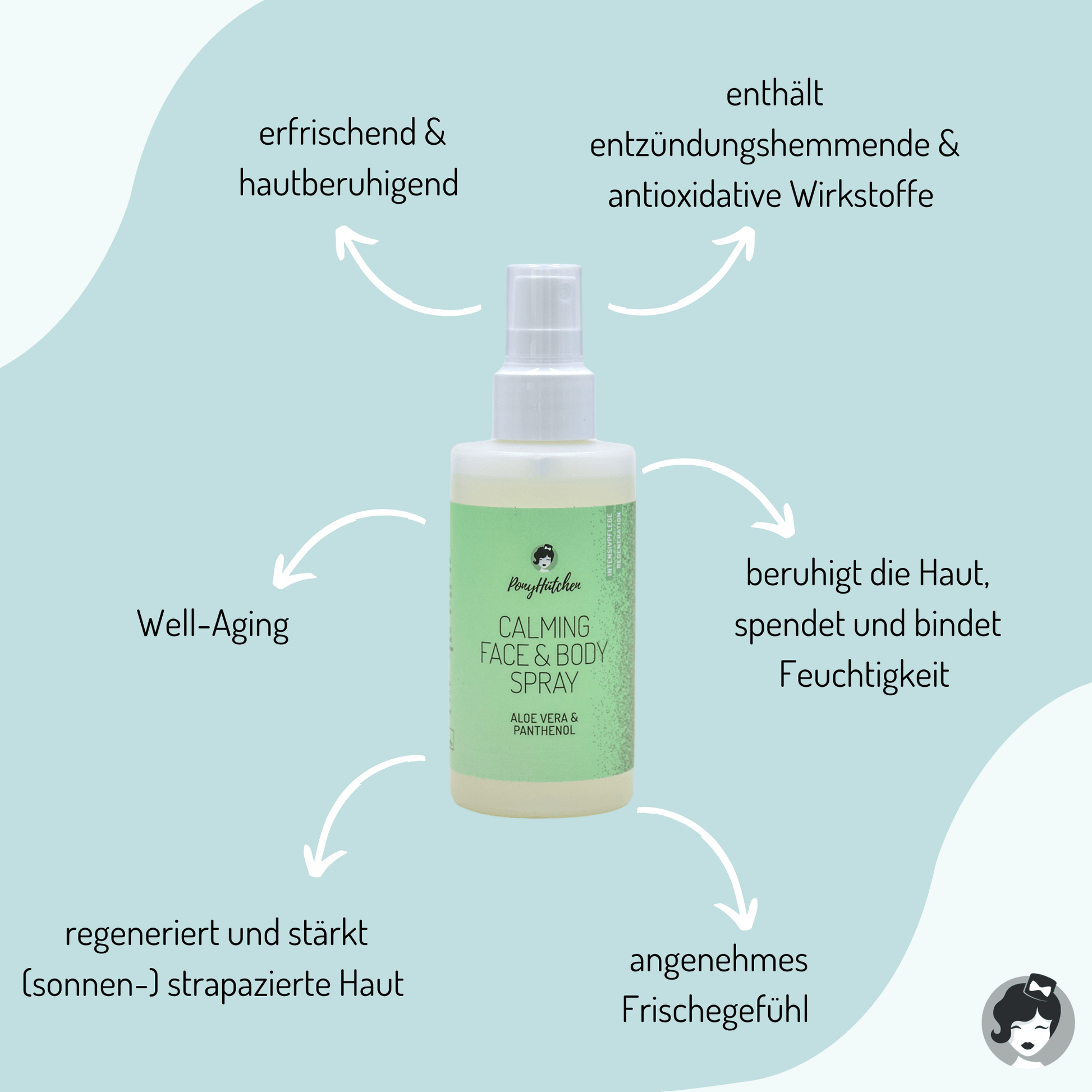 Calming Face & Body Spray - ponyhütchen