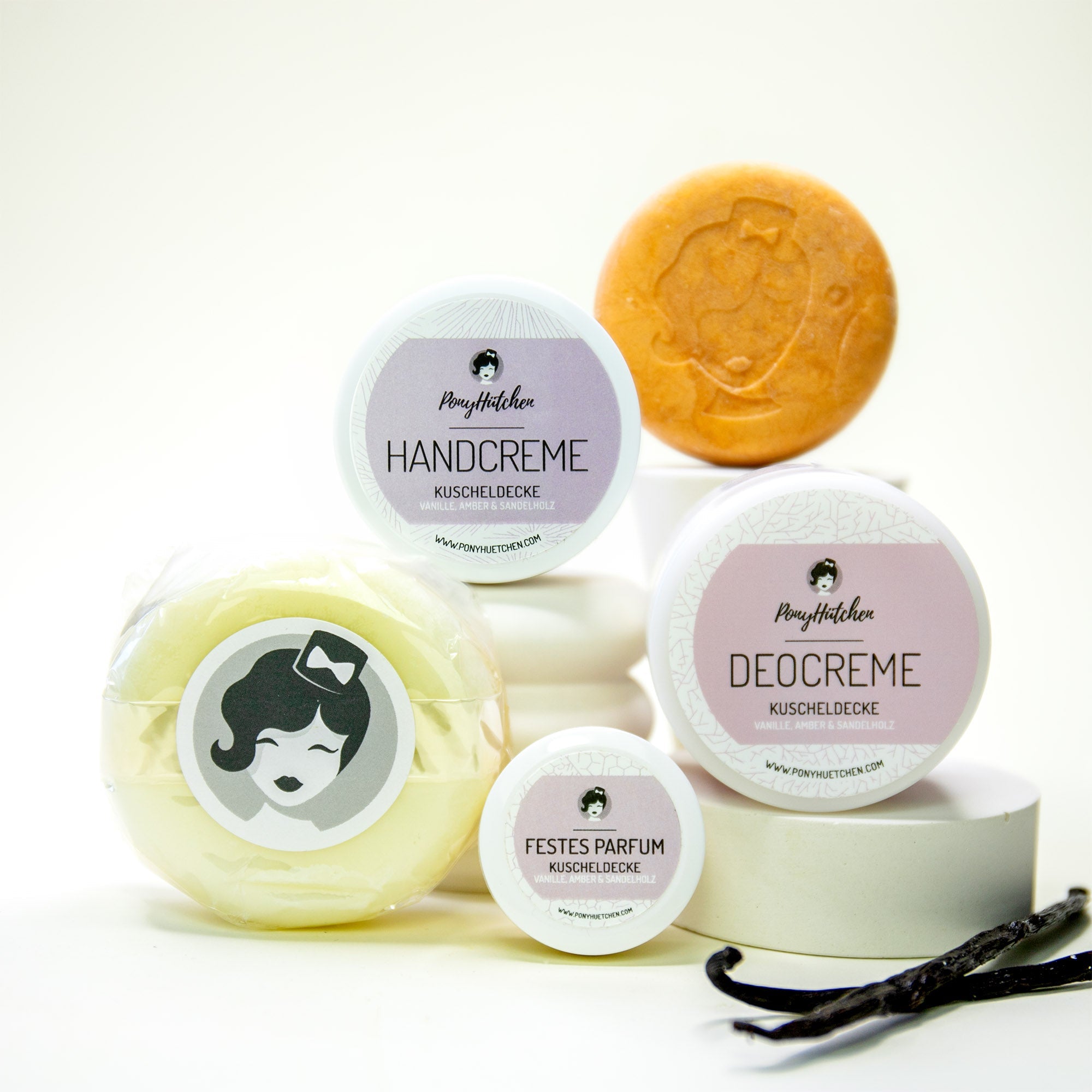Deluxe Set - Kuscheldecke - ponyhütchen