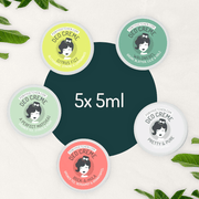 Deocreme Mini Set 5 x 5ml - Frisch & neutral - ponyhütchen