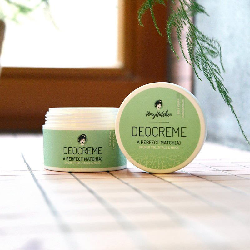 Deocreme - verschiedene Sorten - A Perfect Match(a) - grüner Tee, Zitrus - ponyhütchen