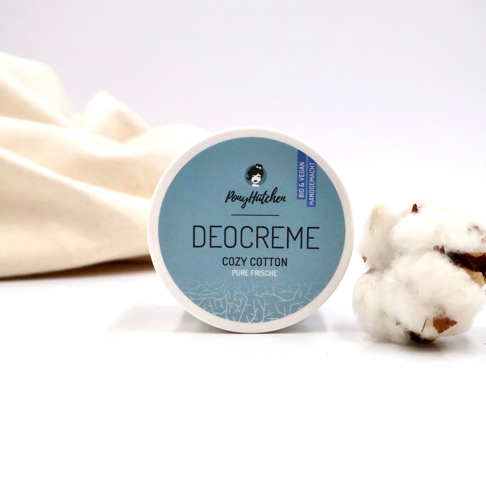 Deocreme - verschiedene Sorten - Cozy Cotton - Pure Frische - ponyhütchen