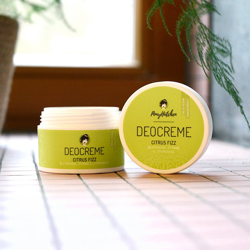 Deocreme - verschiedene Sorten - Citrus Fizz - Blutorange, Zitrone & Lemongrass - ponyhütchen
