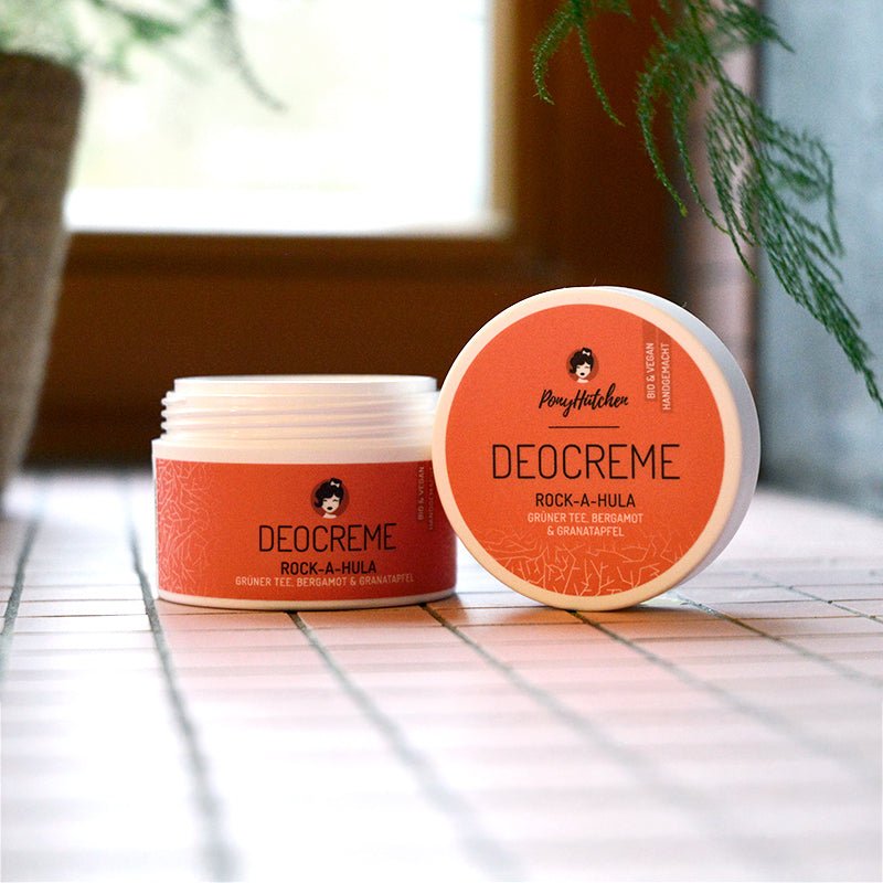 Deocreme - verschiedene Sorten - Rock - A - Hula - Granatapfel & Bergamotte - ponyhütchen
