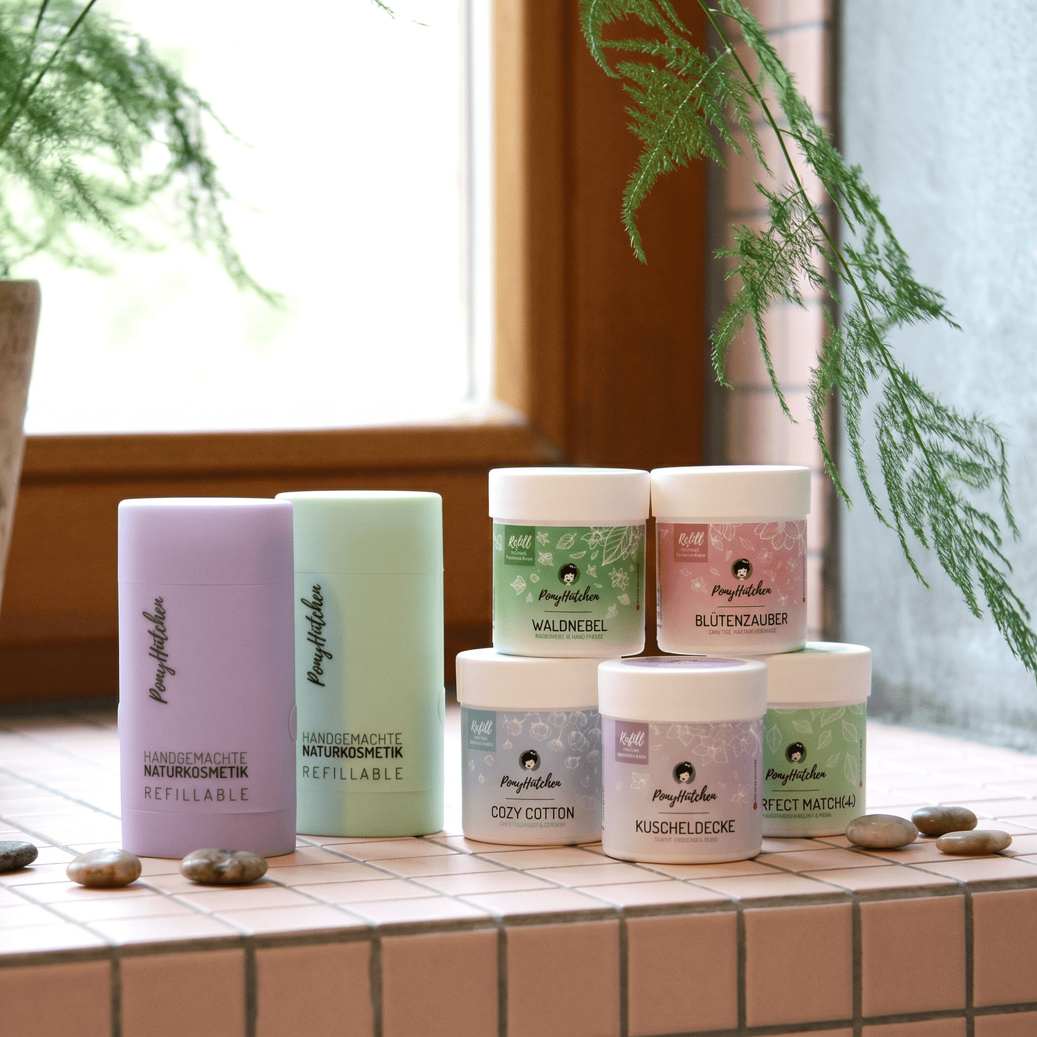 Deostick Kennenlern - Set - 1x Cozy Cotton, 1x A Perfect Match(a), 1x Kuscheldecke (inkl. Tasche und Case) - ponyhütchen