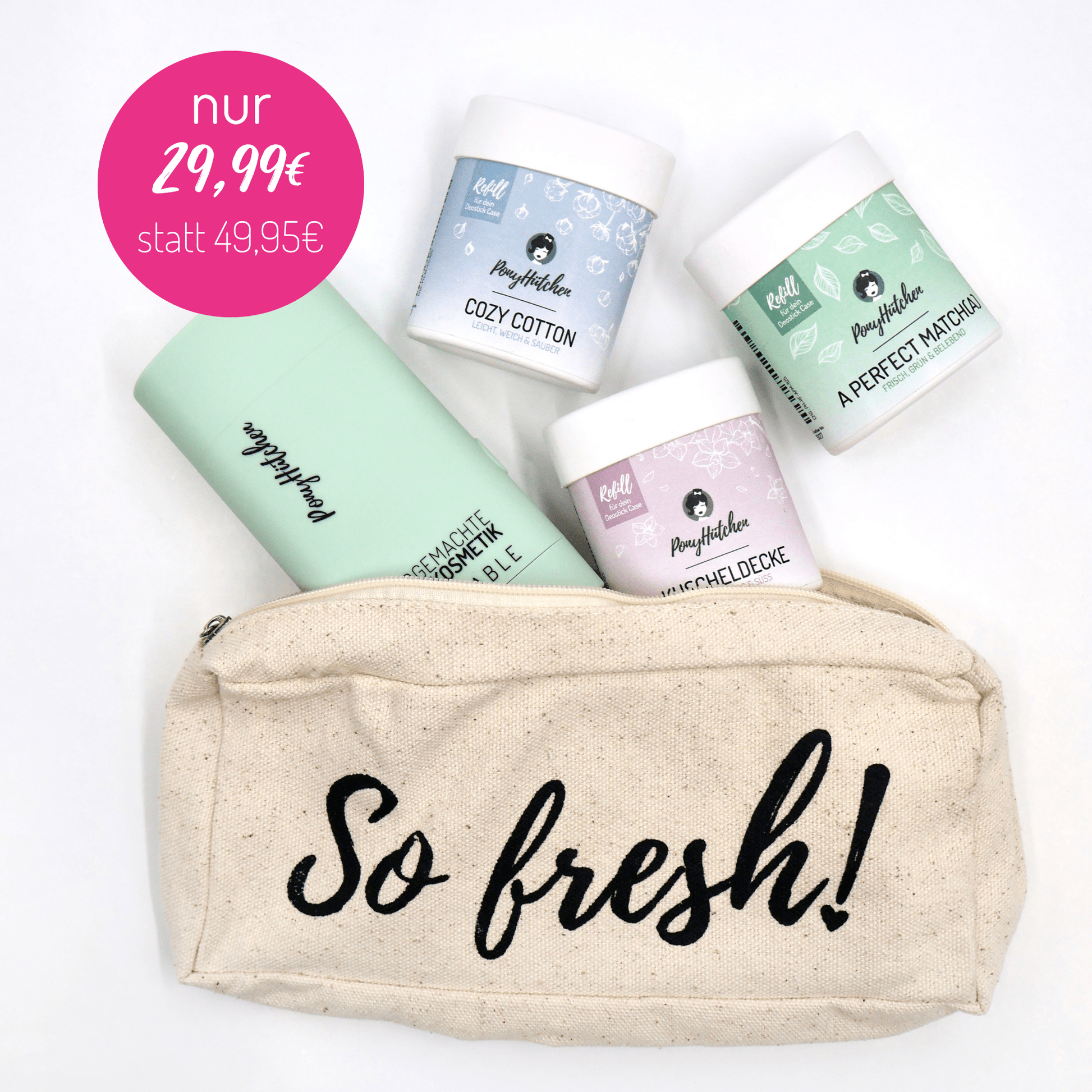Deostick Pre - Sale - Angebot - 1x Cozy Cotton, 1x A Perfect Match(a), 1x Kuscheldecke (inkl. Tasche und Case) - ponyhütchen