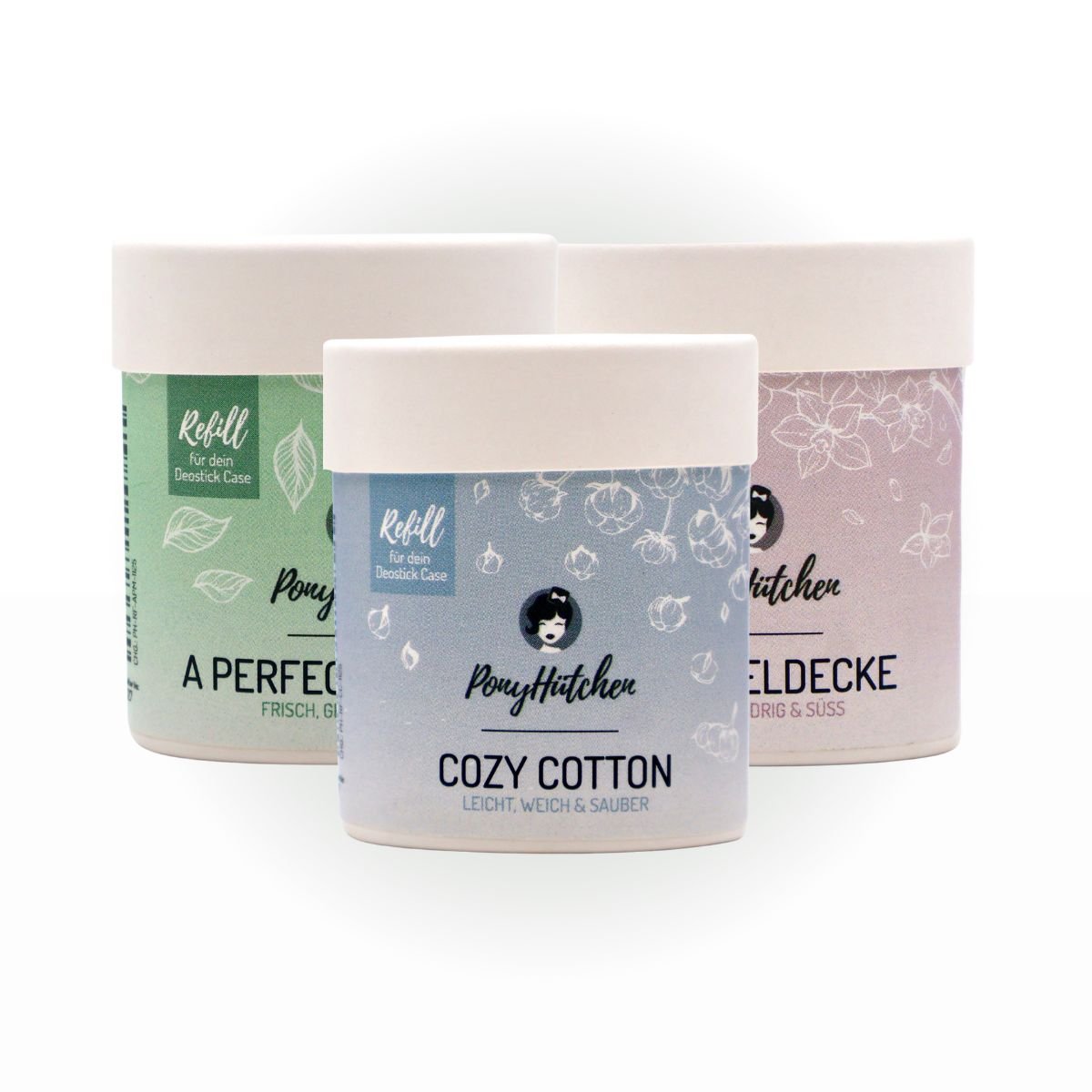 Deostick Pre - Sale - Angebot - 1x Cozy Cotton, 1x A Perfect Match(a), 1x Kuscheldecke (inkl. Tasche und Case) - ponyhütchen
