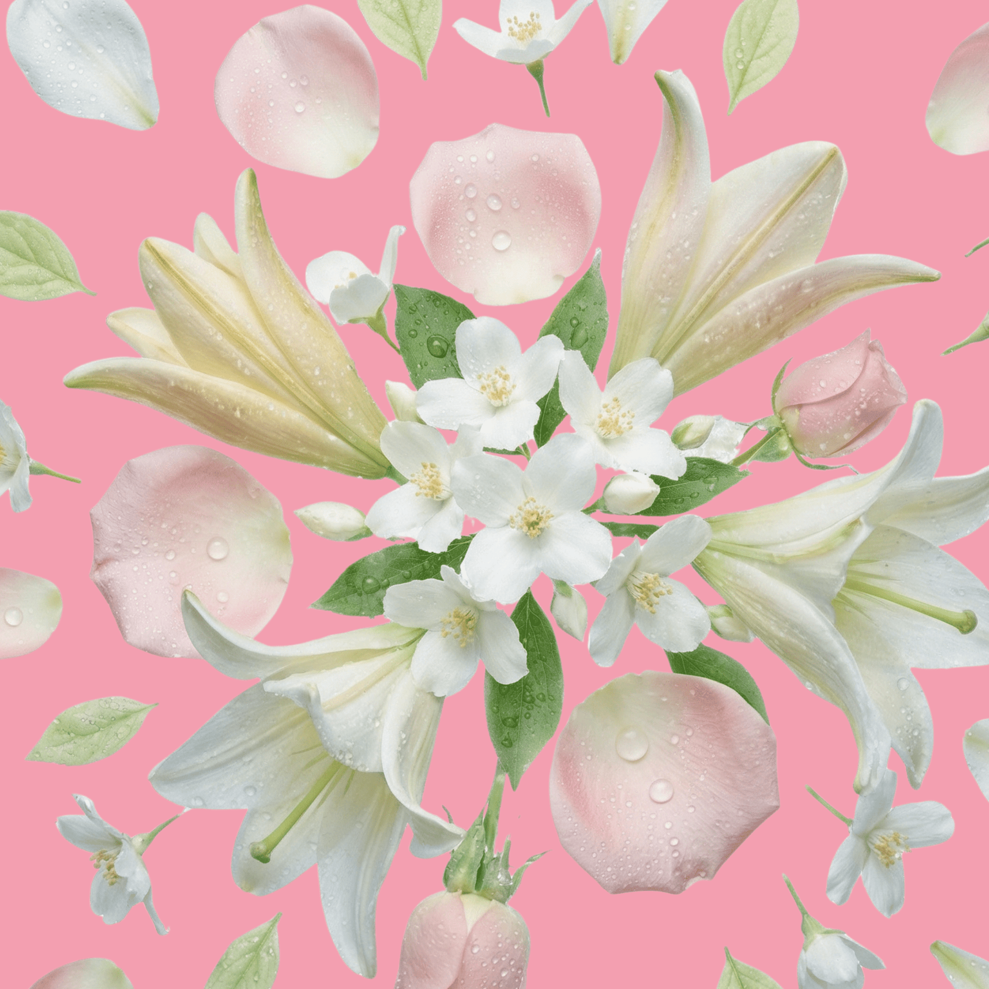 Deostick Refill - Blütenzauber: Jasmin Lilie Rose - ponyhütchen