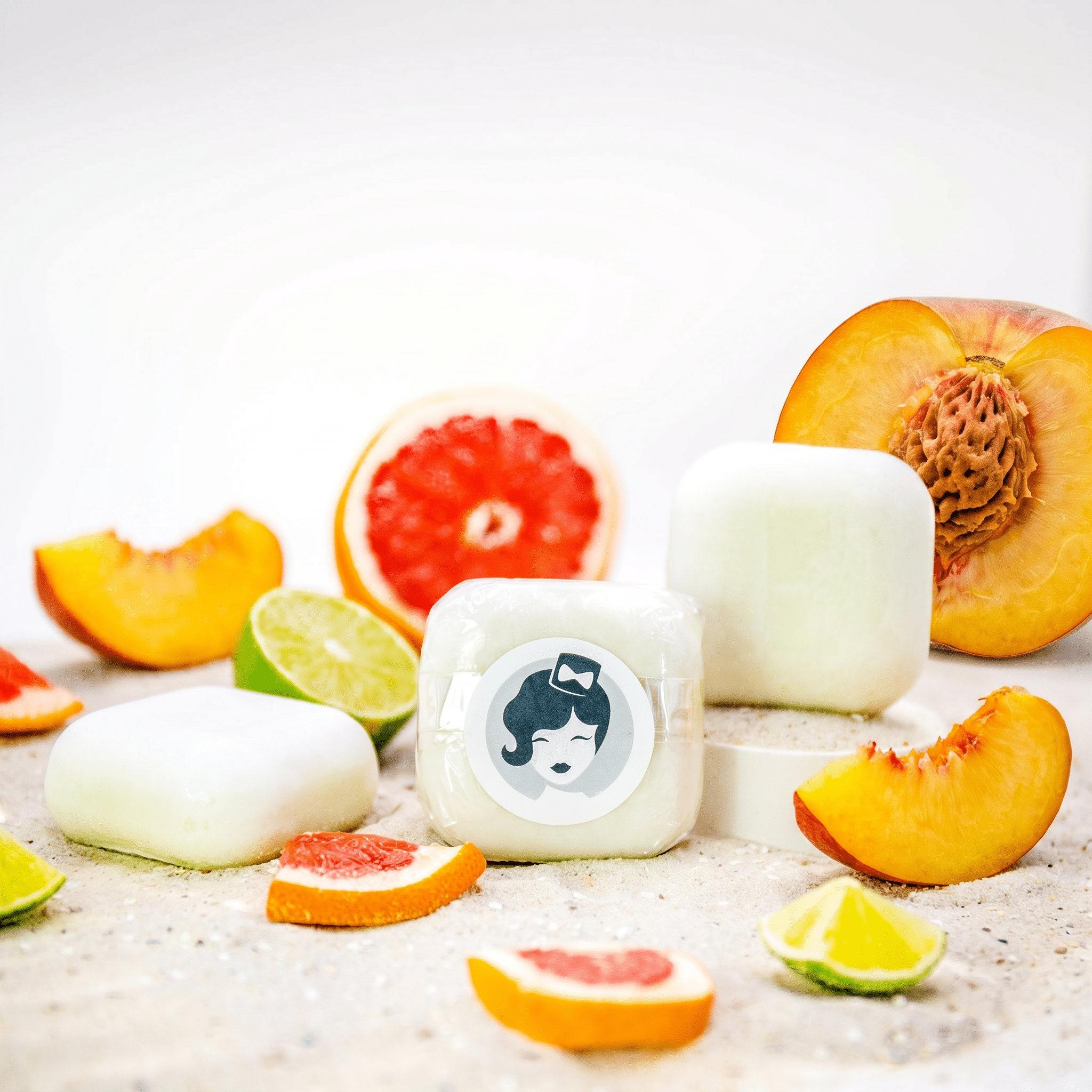 Duschpeelings - verschiedene Sorten - Sweet Peach - ponyhütchen