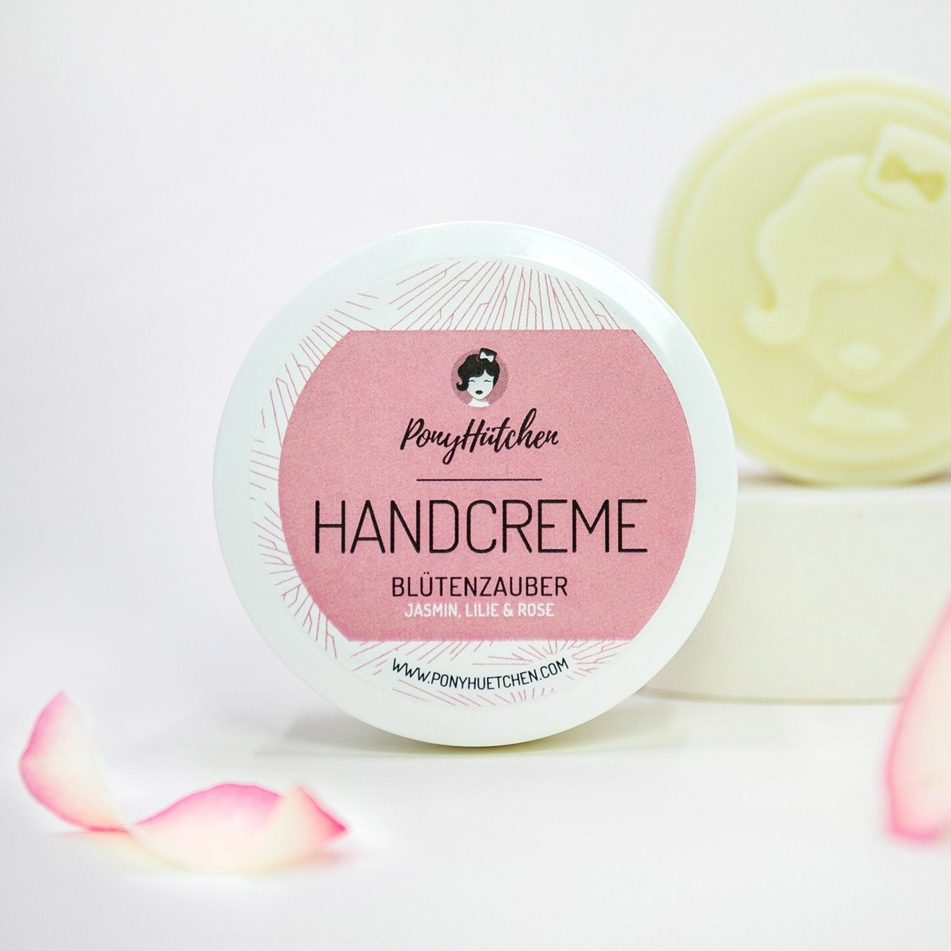 Feste Handcreme Blütenzauber - SALE - verkürztes MHD - ponyhütchen