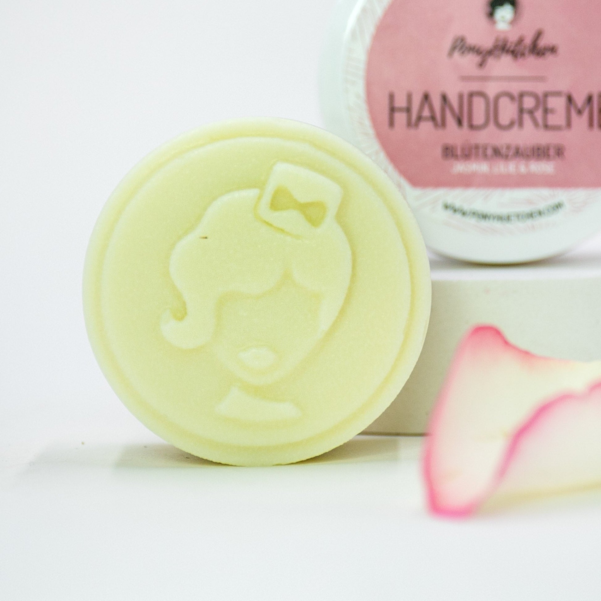 Feste Handcreme Blütenzauber - SALE - verkürztes MHD - ponyhütchen