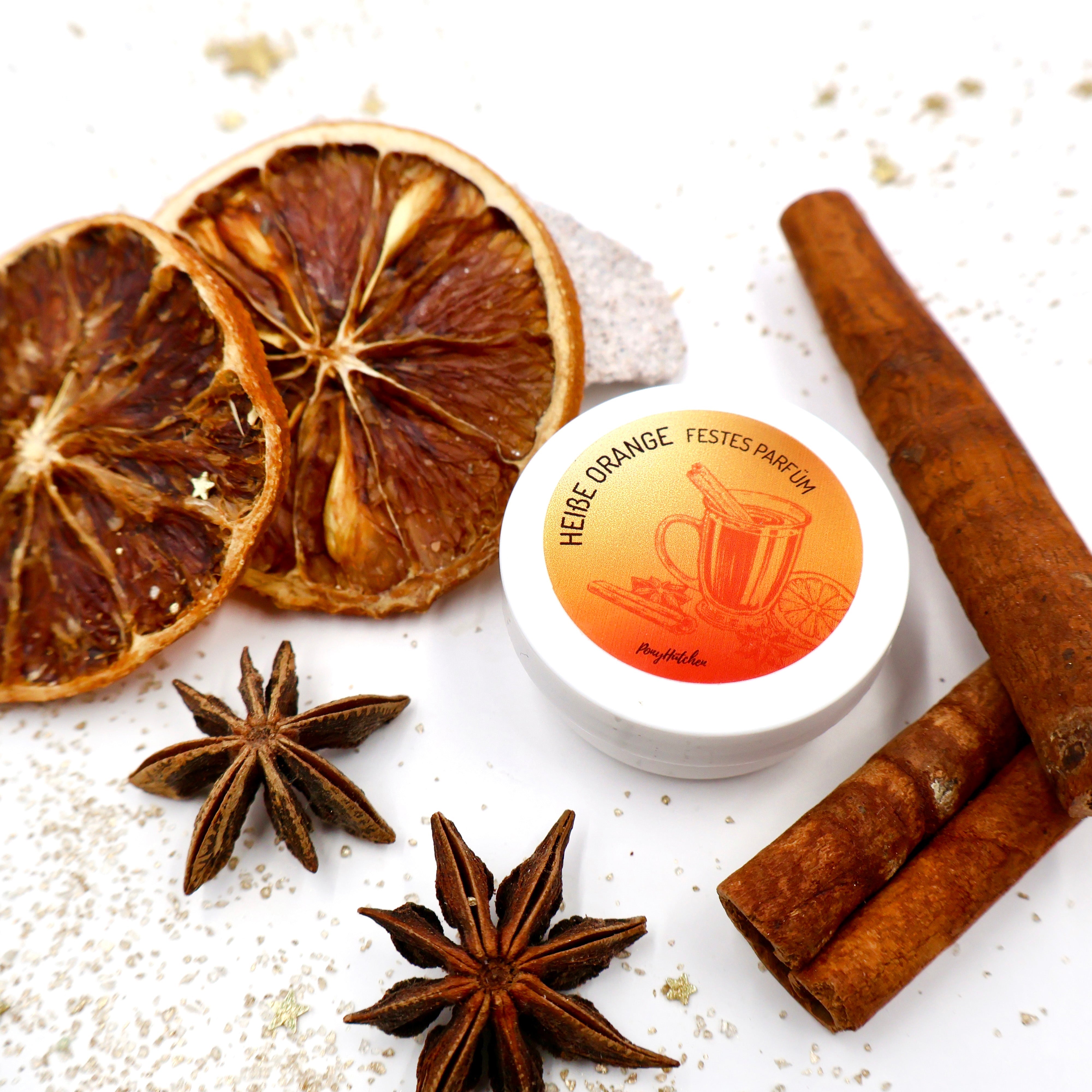 Festes Parfum Heiße Orange - Limited Edition - ponyhütchen