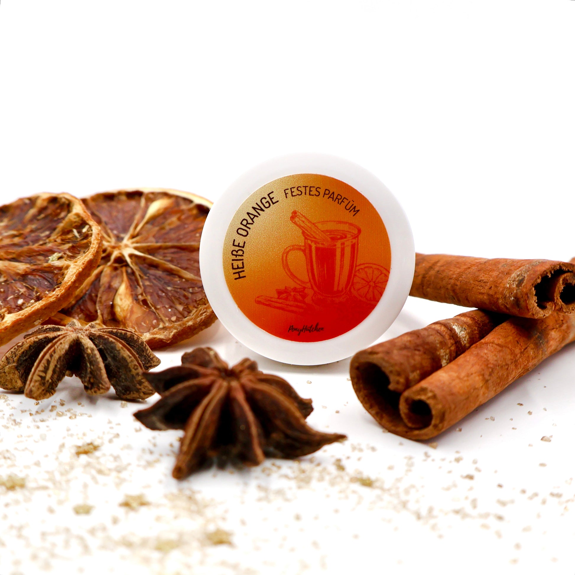 Festes Parfum Heiße Orange - Limited Edition - ponyhütchen