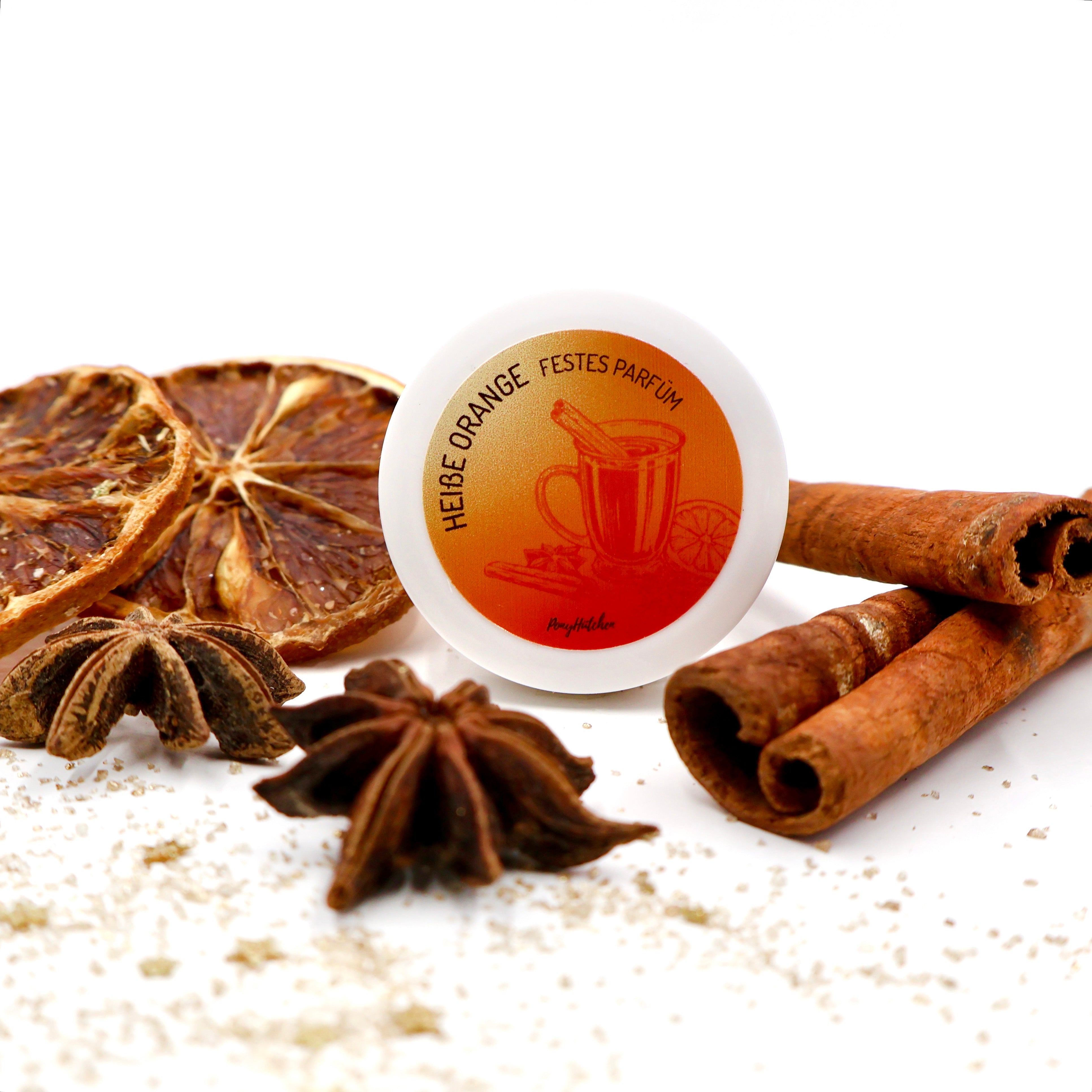 Festes Parfum Heiße Orange - Limited Edition - ponyhütchen