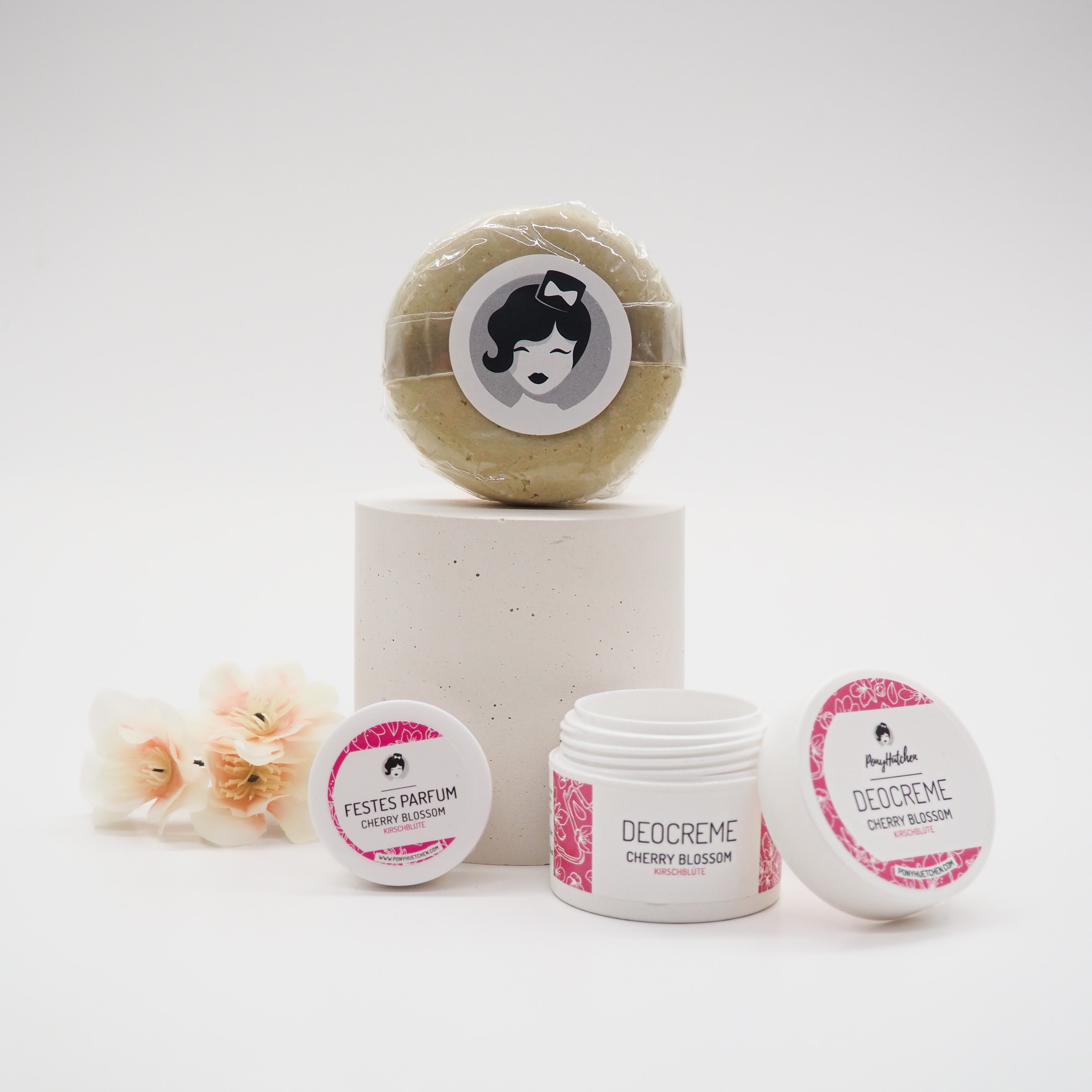 Festes Shampoo Cherry Blossom - ponyhütchen