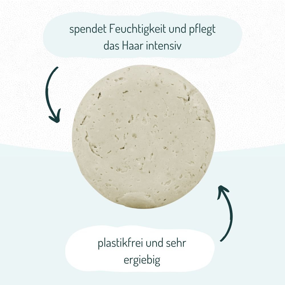 Festes Shampoo Kokoskuss - Limited Edition - ponyhütchen