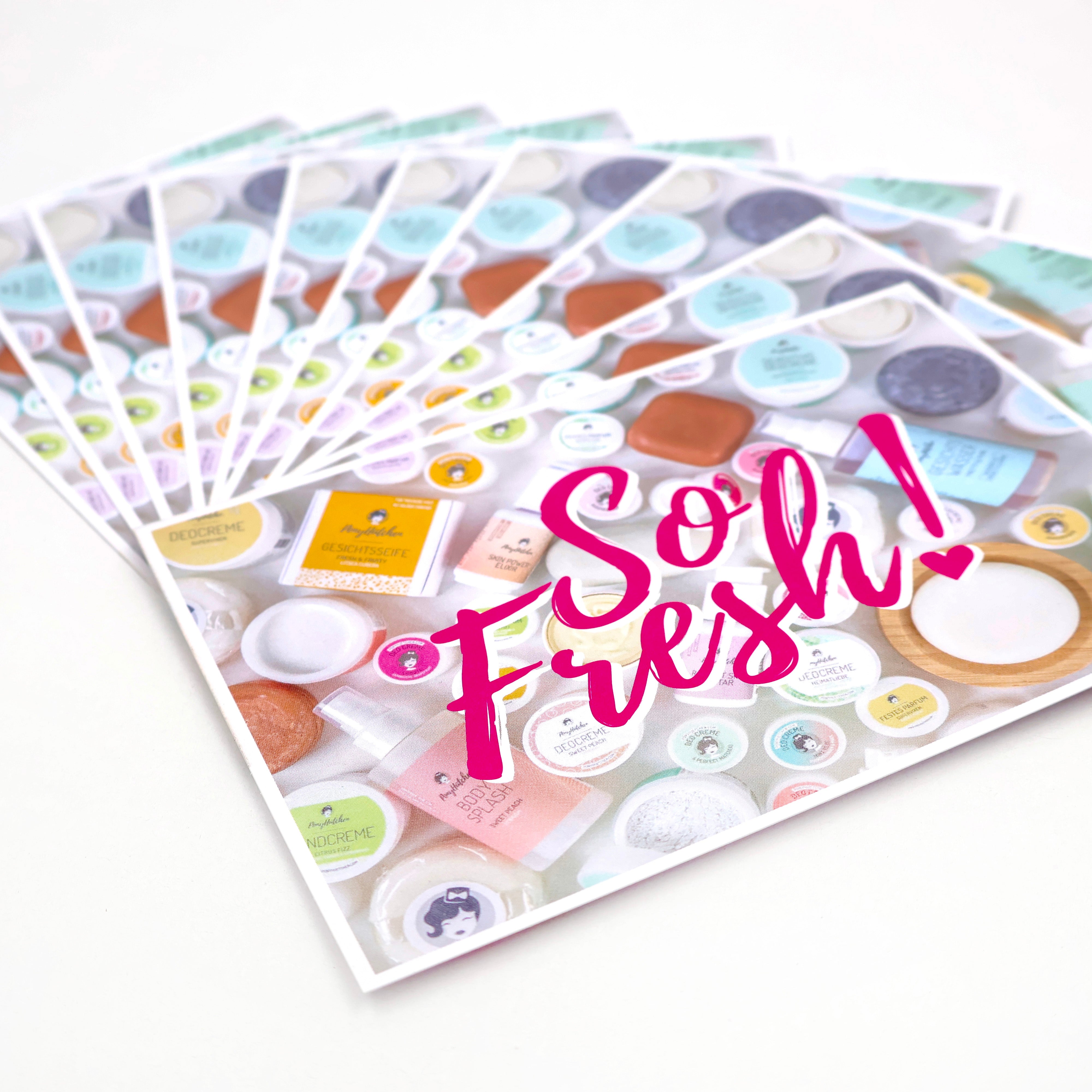 Flyer Deocreme Anwendung - ponyhütchen