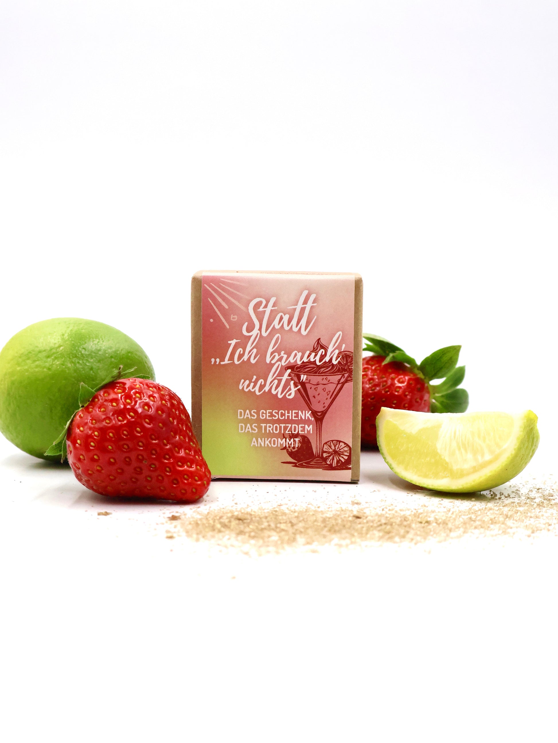 Geschenkset - "Statt 'Ich brauch nichts'" - ponyhütchen