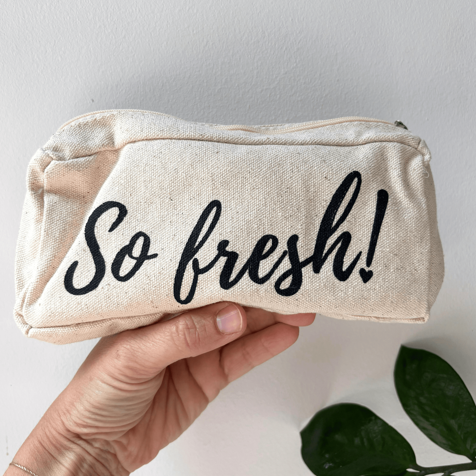 Kosmetiktasche "So fresh" - ponyhütchen