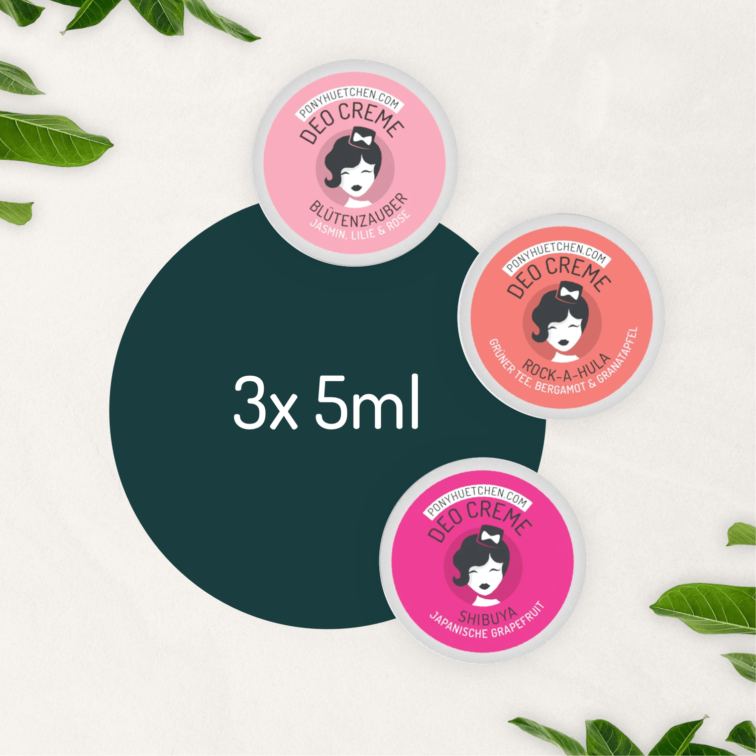 Mini Set "Sommerfrische" 3 x 5ml - ponyhütchen