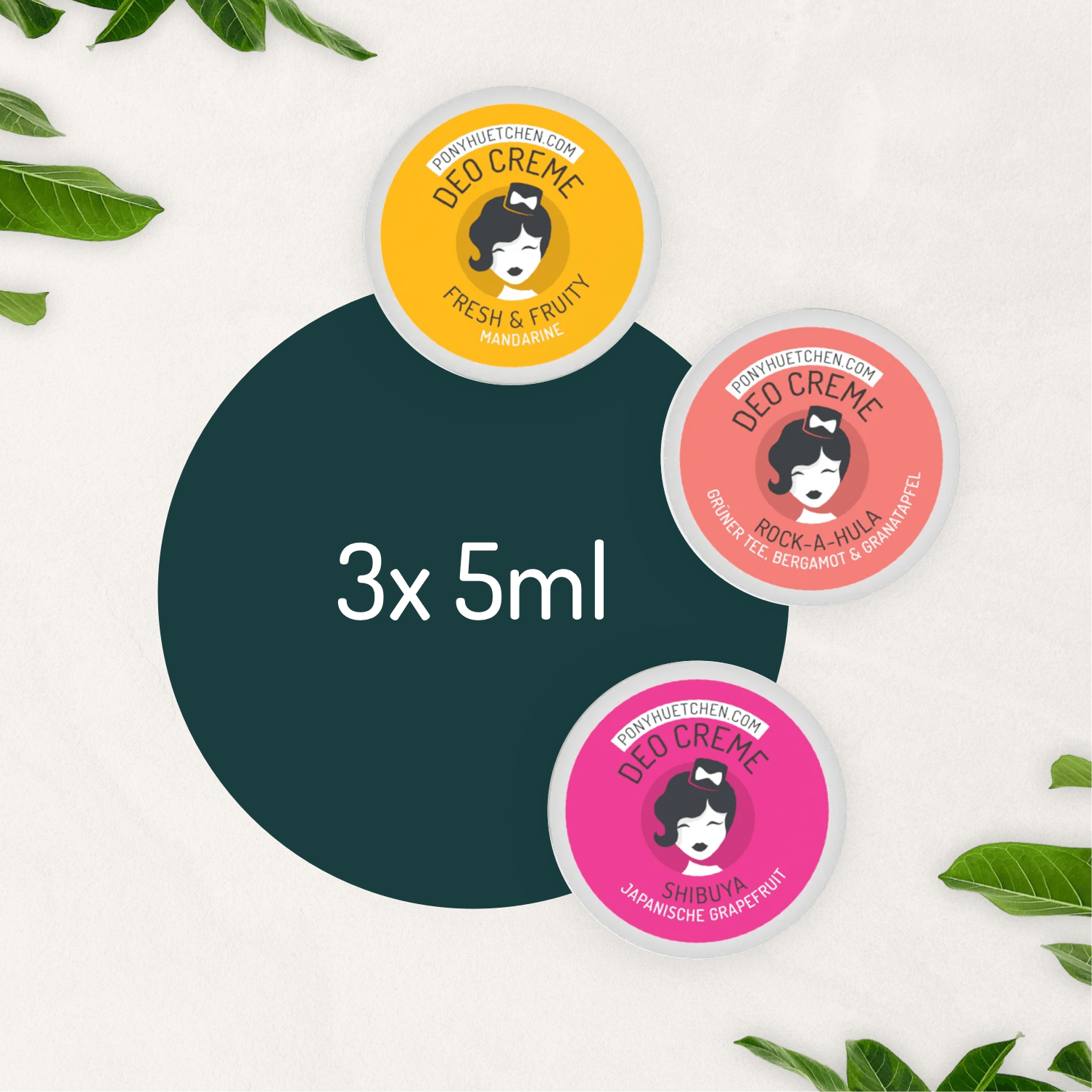 Mini Set "Süße Früchtchen" 3 x 5ml - ponyhütchen
