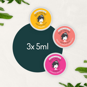 Mini Set "Süße Früchtchen" 3 x 5ml - ponyhütchen