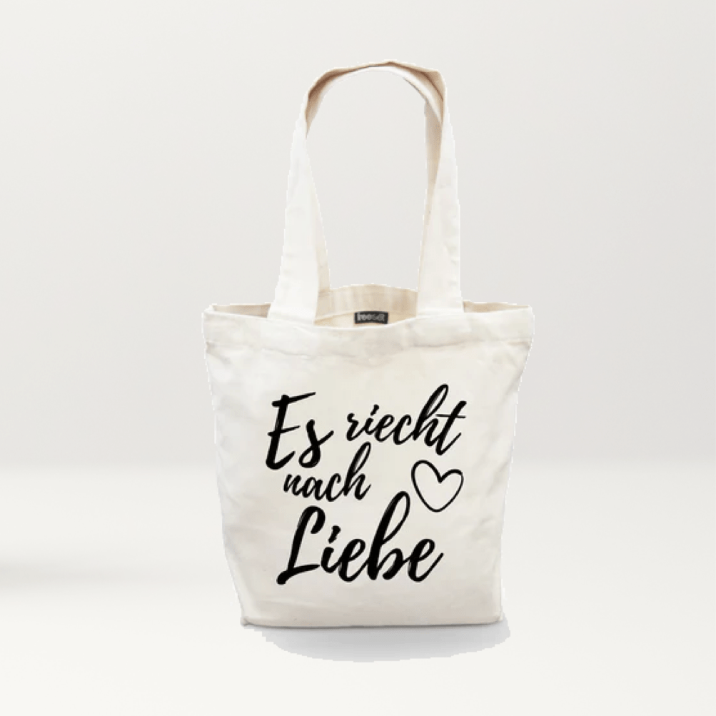 Tragetasche “Es riecht nach Liebe” - ponyhütchen